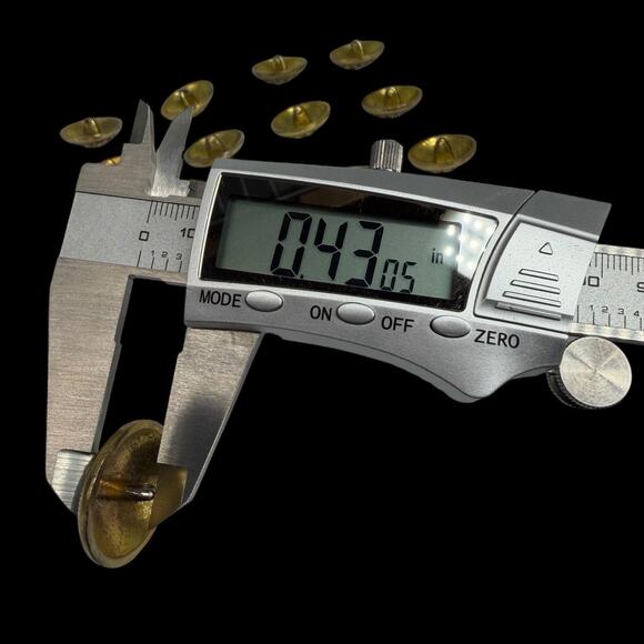 Lot 12 Metal Crest Shank Buttons Antique Gold Tone 0.91 in Sewing Crafts Blazer - Picture 7 of 7